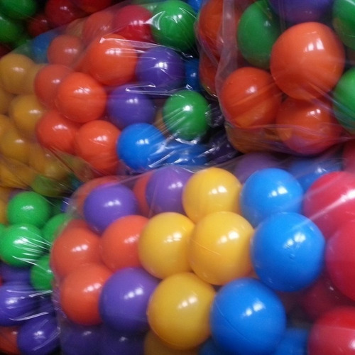 Imagen 5 de 7 de Bolsa Pelota Pelotero X 100 No Toxicas New Toy Pce Bigshop