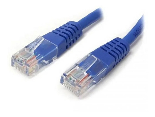 2 Cables Red Armados 1mt Patch Cord Utp Cat.5e Rj45