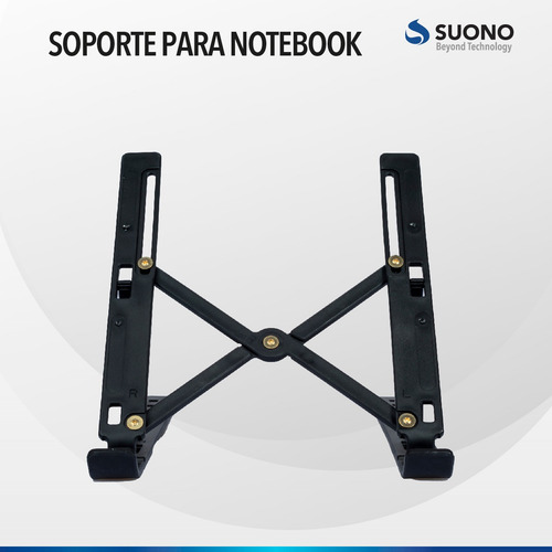 Imagen 4 de 10 de Soporte Para Notebook Y Netbook Regulable Antideslizante