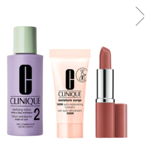 Set De Viaje Clinique Moisture Surge+mascarilla+loción