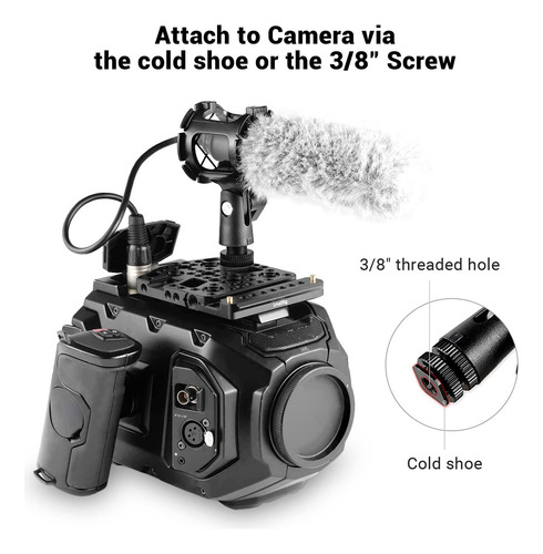 Smallrig Universal Microhone Shock Mount Adapter Soporte De