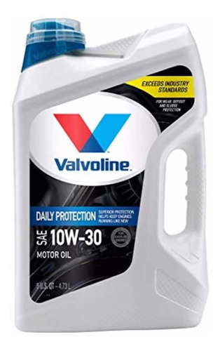 Aceite Valvoline Mineral 10w-30, Garrafa 5 Qts. (4,73 L).