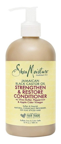 Shea Moisture Acondicionador Reparador Aceite Ricino 384ml