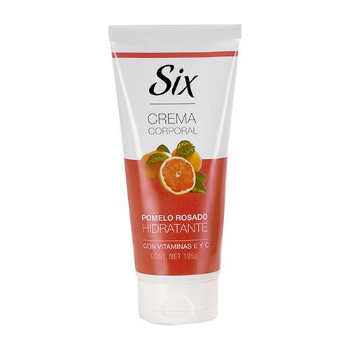 Crema Corporal Six Pomelo Rosado 195 Grs