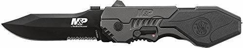Smith & Wesson Swmp4ls Cuchillo Plegable Asistido Ss De 8.6