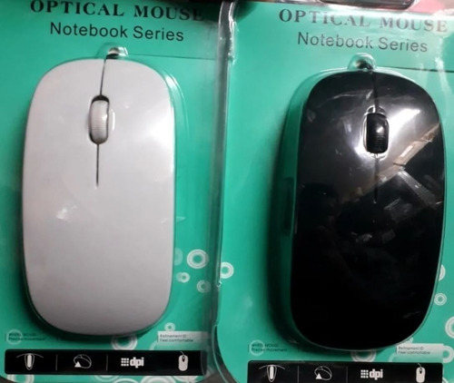 Mouse Raton Económico Usb Negro Genérico 