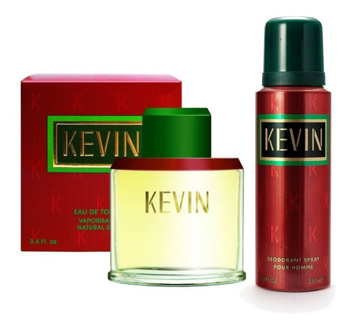 Perfume Hombre Kevin Eau De Toilette 100ml + Desodorante