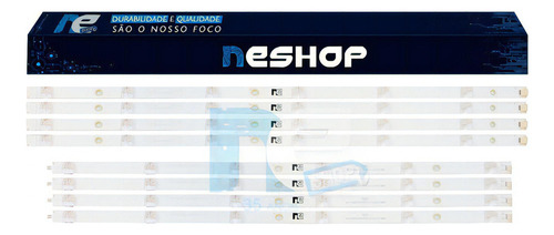 Kit Barras Led Neshop Para Tv Ptv58f80sns Ptv58f80