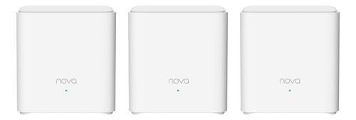 Tenda Ax1500 Nova Mx3 Mesh Wifi 6 De Malla De 5 Ghz 3 Pack Color Blanco