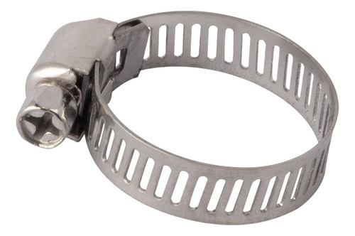 50 Abraçadeira Inox Gás Mangueira Jardim Cano Automotiva Cor Medida - 1 Pol - 2.9cmx3.3cm