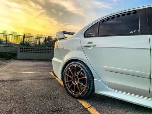 Imagem 2 de 7 de Windows Vent Aplique De Janela Lancer Evo X Ralliart Par