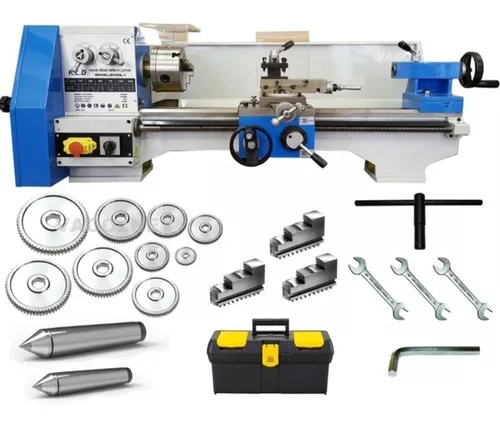 Torno Mecanico Paralelo Para Metales 520 Mm Motor 3/4 Hp