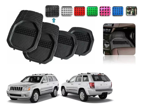 Tapetes 4pz Bandeja 3d Color Jeep Grand Cherokee 2005 A 2010