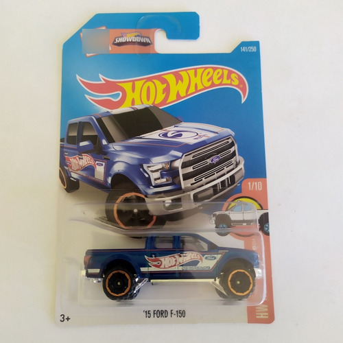 Hot Wheels 2016 Hw Hot Trucks '15 Ford F-150 Pickup Blue