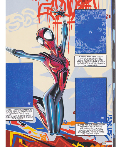 Homem-aranha Bem-vindo Ao Aranhaverso!: Contém Uma Hq Para Ser Completada Com Figurinhas!, De Henrique Osawa. Hq Em Álbum De Figurinhas, Vol. 1. Editorial Panini, Capa Dura Em Português, 2023