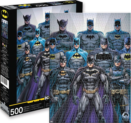 Imagen 2 de 6 de Batman Puzzle 500 Piezas Nuevo Musicovinyl