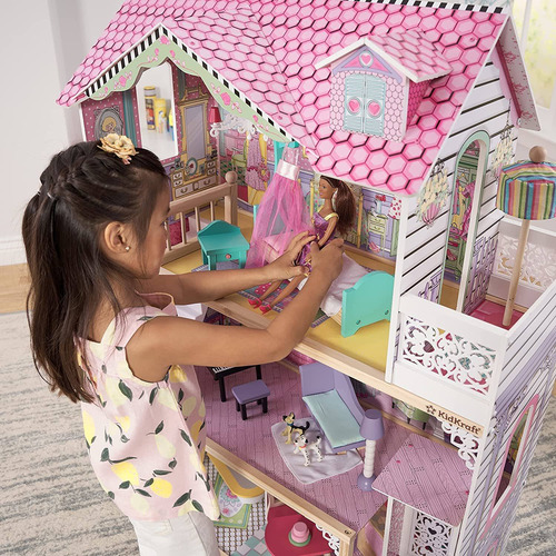 Casa De Muñecas Con Muebles Kidkraft Annabelle