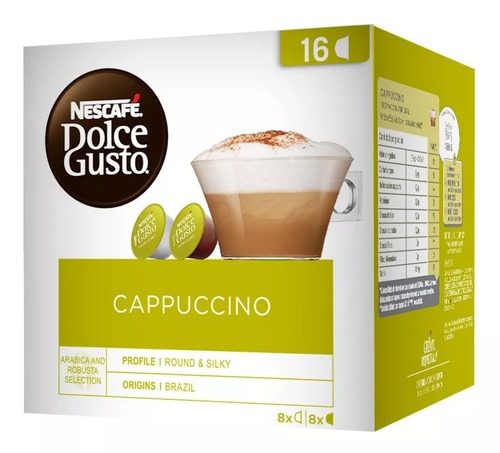 Cápsulas Nescafé Dolce Gusto Cappuccino Oficial