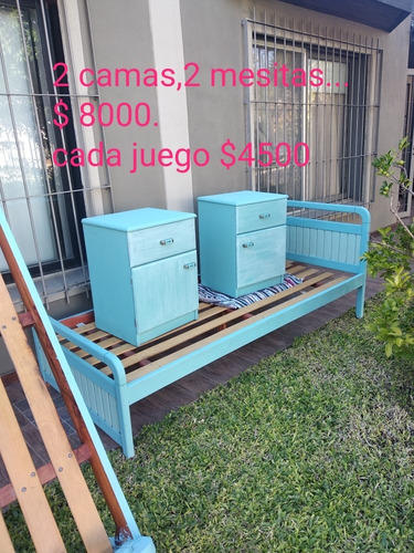Cama 1 Plaza C/mesita
