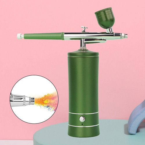 Kits De Aerógrafo En Aerosol Para Pintura, Aerógrafo Verde