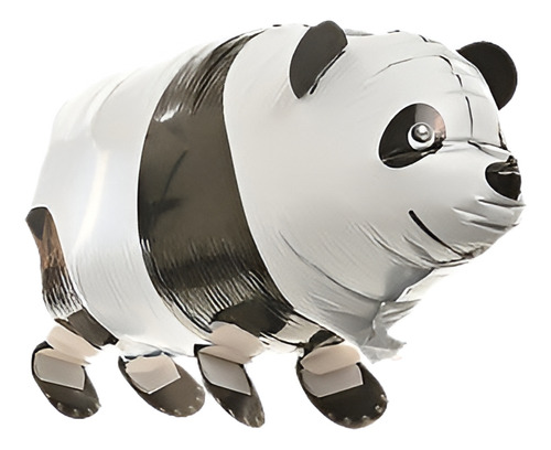 Dibujos Animados A Pie Diseño De Mascotas Panda Globo Globo 