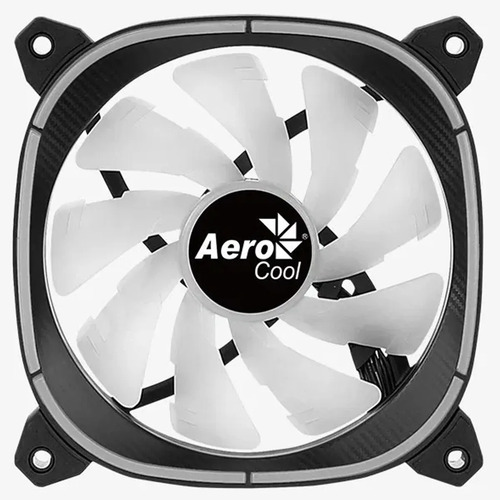 Imagen 2 de 2 de Cooler Fan Gamer Aerocool Astro 12f Argb 120 Mm