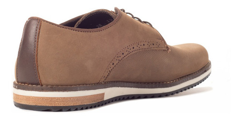 Zapato De Piel Karosso Kasual 1309 Toupe