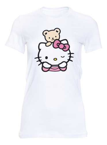Camisetas Dama Diseños Hello Kitty
