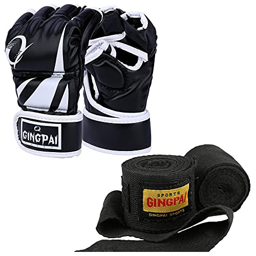 Guantes Enzhe Mma Ufc Para Hombres Y Mujeres, Guantes De Kic