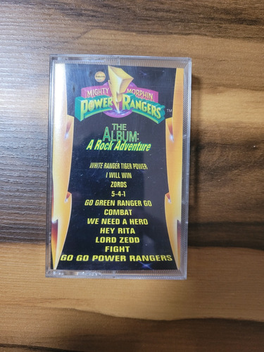 Cassette Original Power Ranger Mas 2 Audio Cassette 