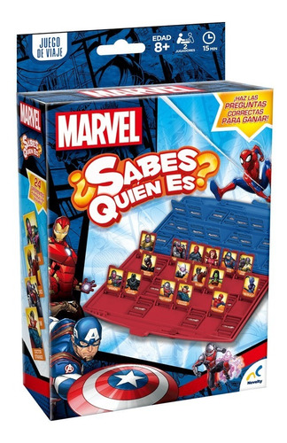 Juego De Mesa ¿sabes Quien Es?, Marvel, Juego De Viaje