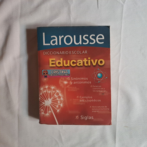 Diccionario Escolar Larousse Educativo