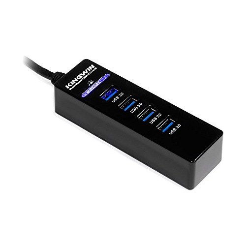 Kingwin Porttil De 4puertos Usb 3.0superspeed Hub Compati