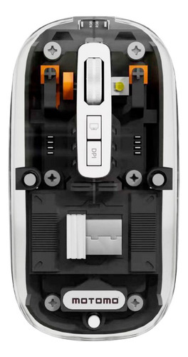 Mouse Inalambrico Motomo Mo-0225 1600 Dpi Negro