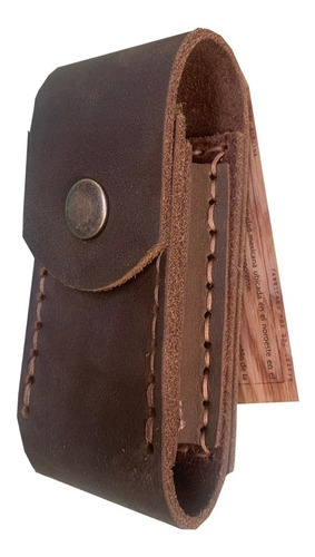 Imagen 1 de 8 de Funda De Piel Para Navaja Multitool Multi Herramienta