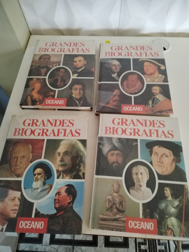 Grandes Biografías. 4 Libros