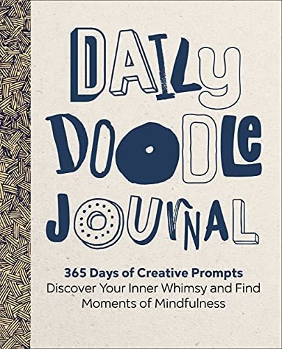 Book : Daily Doodle Journal 90 Days Of Creative Prompts -..