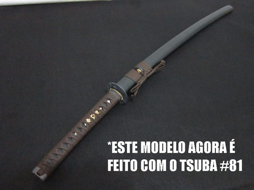 Imagem 9 de 9 de Katana Forjada Tradicional Original Aço Dobrado Espada Corte