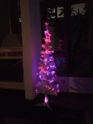 Árvore De Natal Branca Em Fibra Ótica 1,80 M 110v Christmas | Frete grátis Árvore De Natal Branca Em Fibra Ótica 1,80 M 110v Christmas | Frete grátis