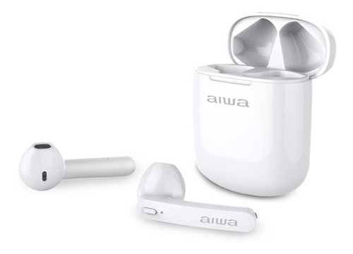 Audífonos Tws Bluetooth Slim Micrófono Táctil Aiwa Aw-d4 