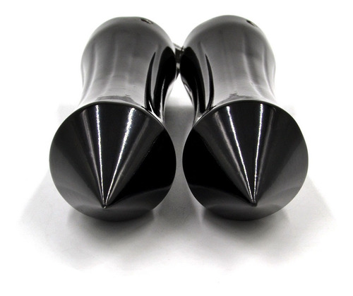 Imagen 7 de 10 de Puños Grips Vortex Para Motocicleta Negro O Cromado Harley, Honda, Yamaha 1 Pulgada