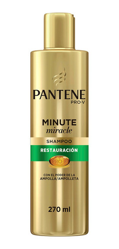 Shampoo Pantene Miracle 270ml Restauracion