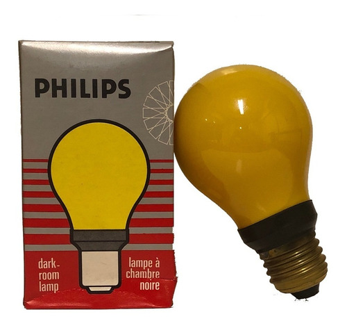 Lampara Cuarto Oscuro Philips Pf713 Revelado Amarilla