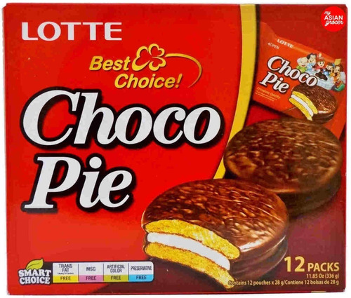 Alfajor Coreano Choco Pie Original Chocopie Corea Asia Kpop