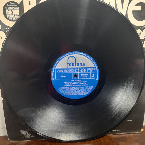 Imagem 3 de 6 de Vinil Lp Caetanave Trio Elétrico Tapajós 1972 Bom Estado