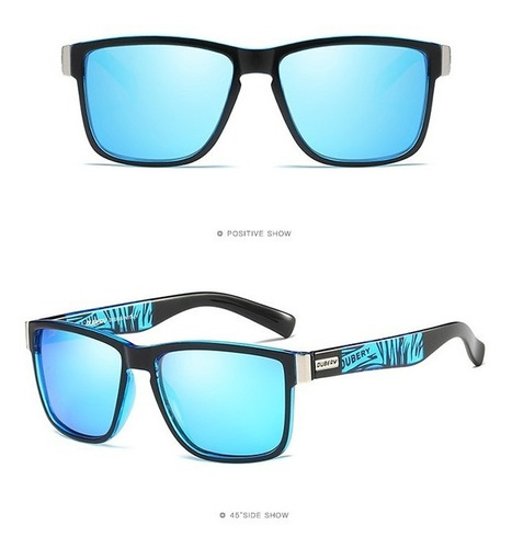 Imagen 2 de 5 de Lentes De Sol Marca Dubery Filtro Uv 400 Polarizados