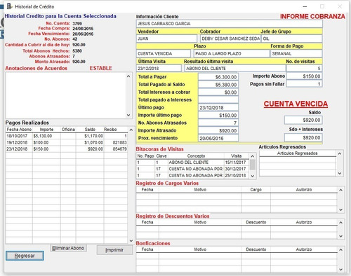 Software Para Mueblerías Con Cambaceo O A Crédito