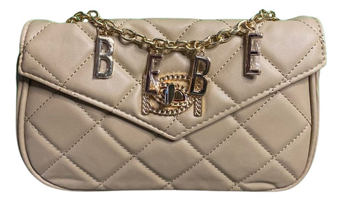 Bolsa Mujer Crossbody Beige  E06-3807 Original 