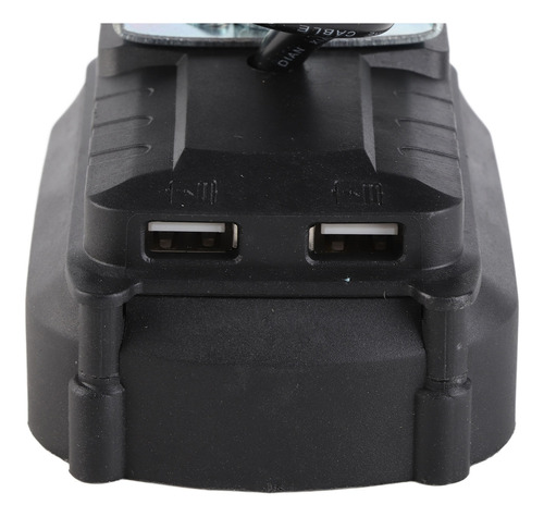 Puerto De Carga Usb Doble Led De Trabajo Recargable