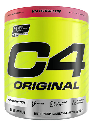 Suplemento Cellucor C4 Original Sabor Fruit Punch Polvo 30 S